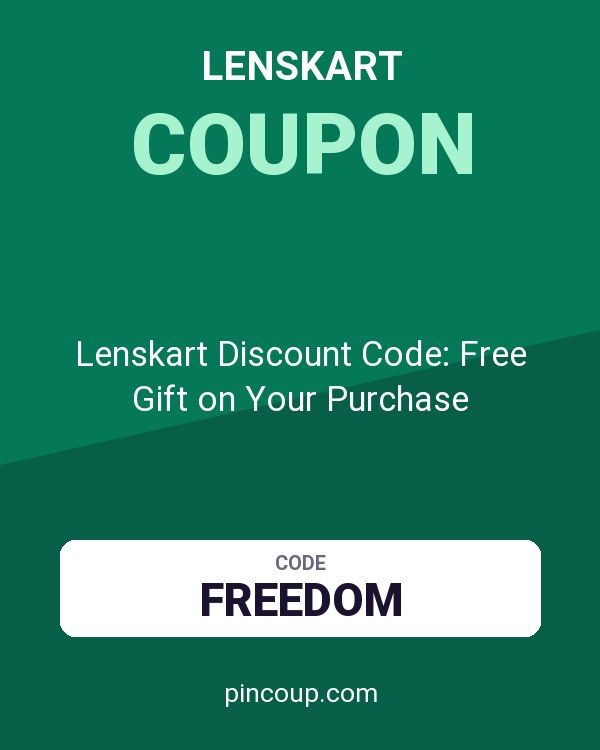 Lenskart Discount Code: Free Gift on Your Purchase