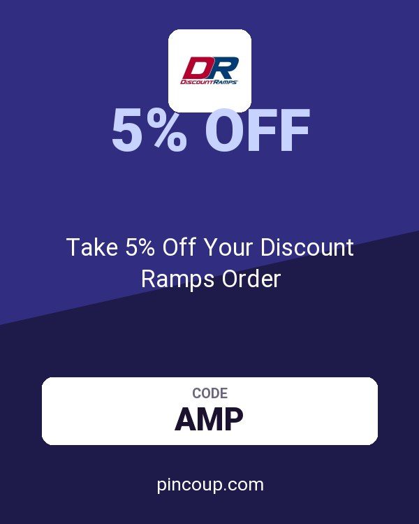 Take 5% Off Your Discount Ramps Order