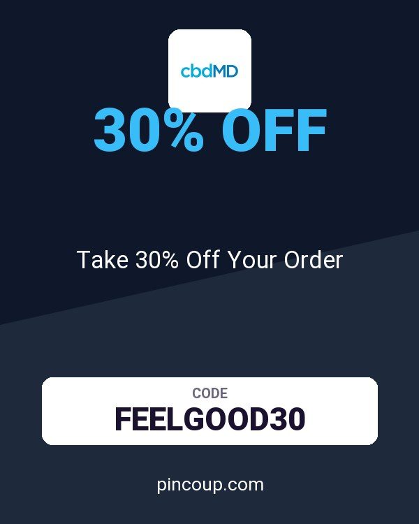 cbdMD coupon: Take 30% Off Your Order