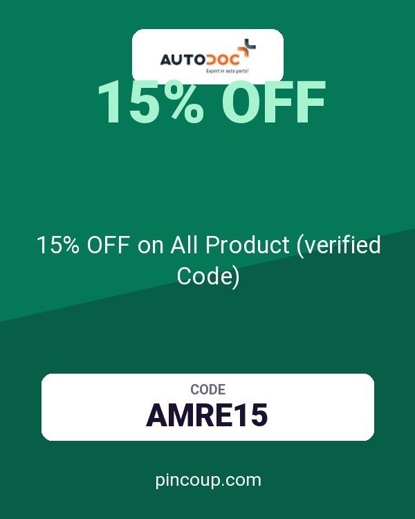 Autodoc coupon: 15% OFF on All Product (verified Code)