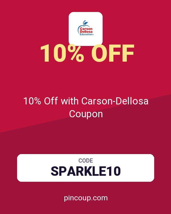 10% Off with Carson-Dellosa Coupon