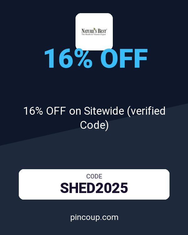 Nature's Best coupon: 16% OFF on Sitewide (verified Code)
