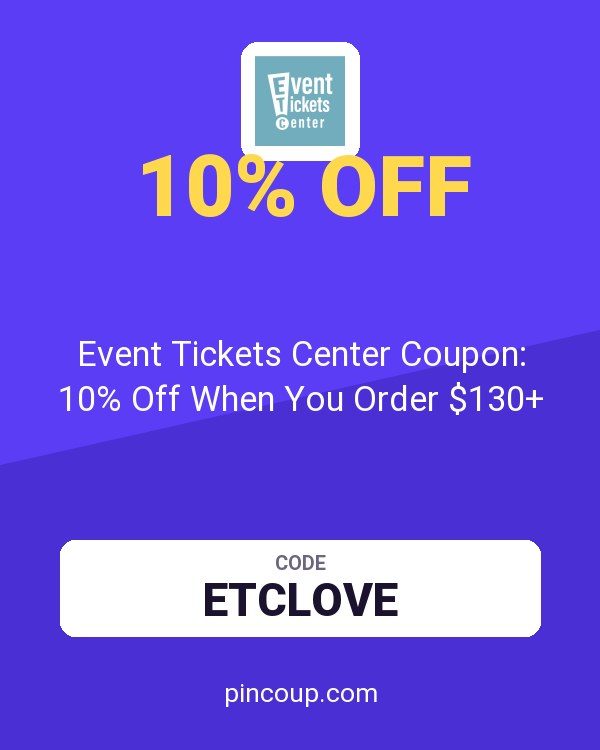 Event Tickets Center Coupon: 10% Off When You Order $130+