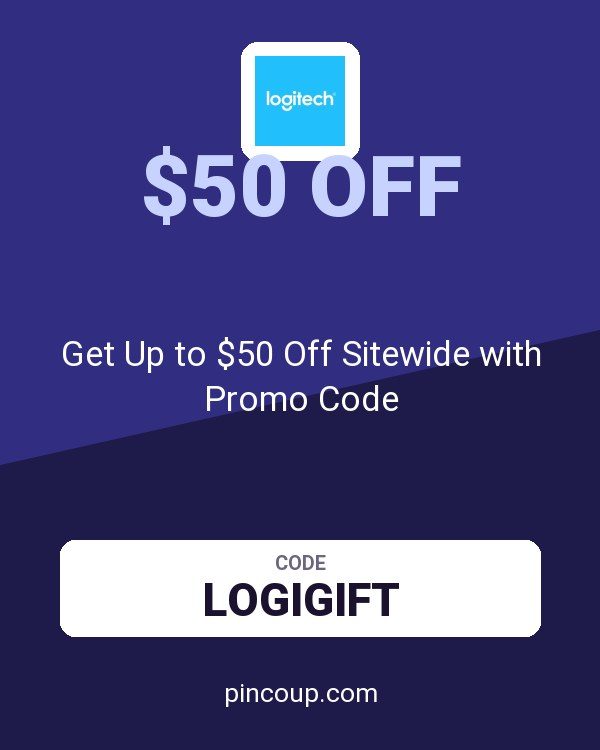 Logitech - US, Canada & Mexico coupon: Get Up to $50 Off Sitewide with Promo Code