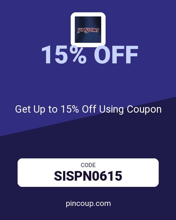 JanSport: Get Up to 15% Off Using Coupon