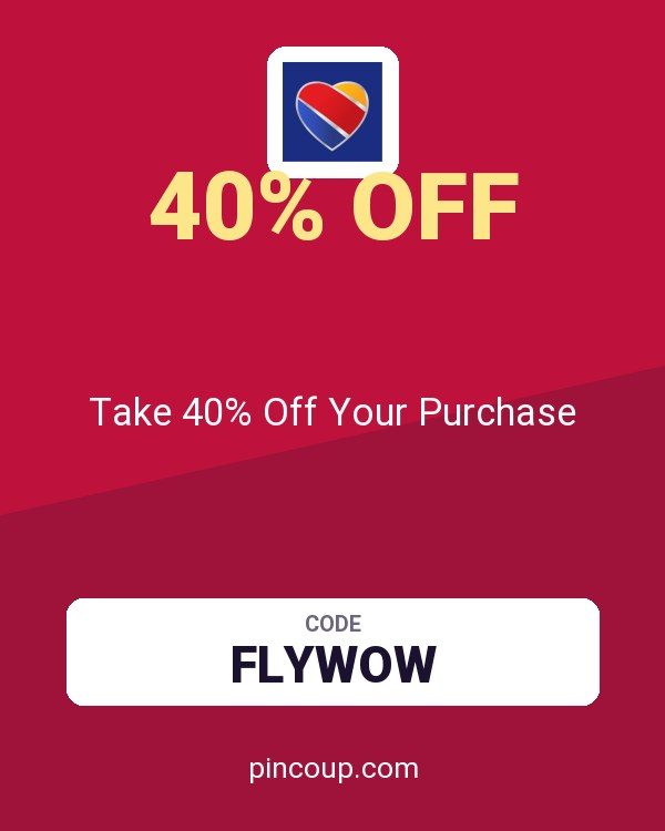 Southwest Airlines Rapid Rewards - Points.com coupon: Take 40% Off Your Purchase