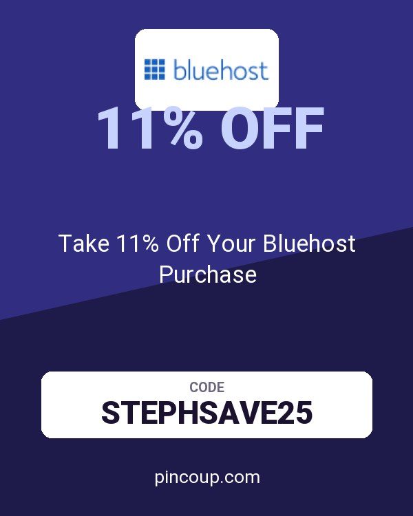 Take 11% Off Your Bluehost Purchase
