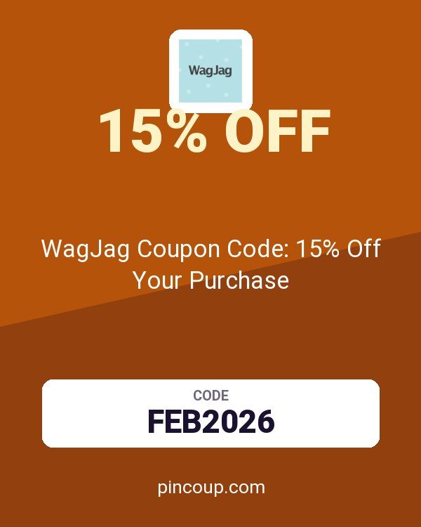 WagJag Coupon Code: 15% Off Your Purchase