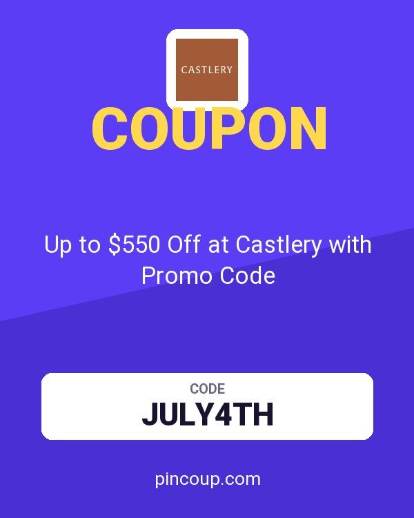 Up to $550 Off at Castlery with Promo Code