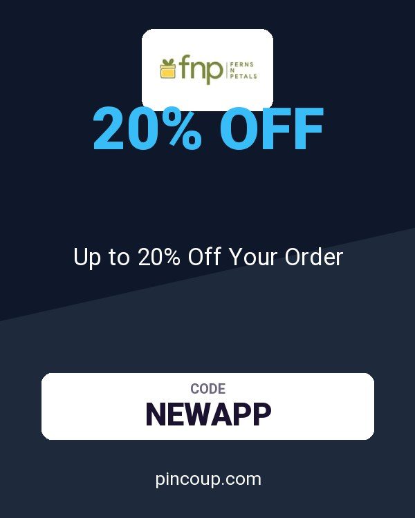 Ferns N Petals coupon: Up to 20% Off Your Order