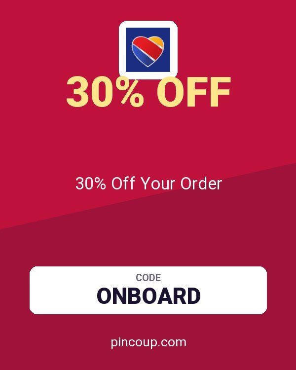 Southwest Airlines Rapid Rewards - Points.com coupon: 30% Off Your Order