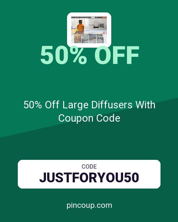 Aroma360: 50% Off Large Diffusers With Coupon Code
