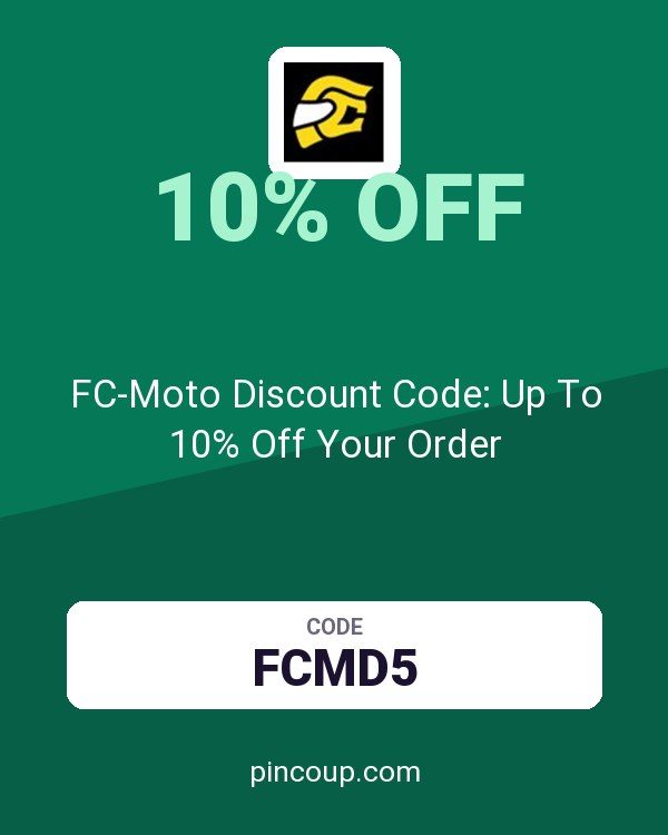 FC-Moto DK coupon: FC-Moto Discount Code: Up To 10% Off Your Order