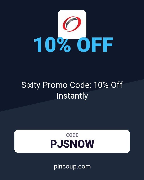 Sixity Promo Code: 10% Off Instantly