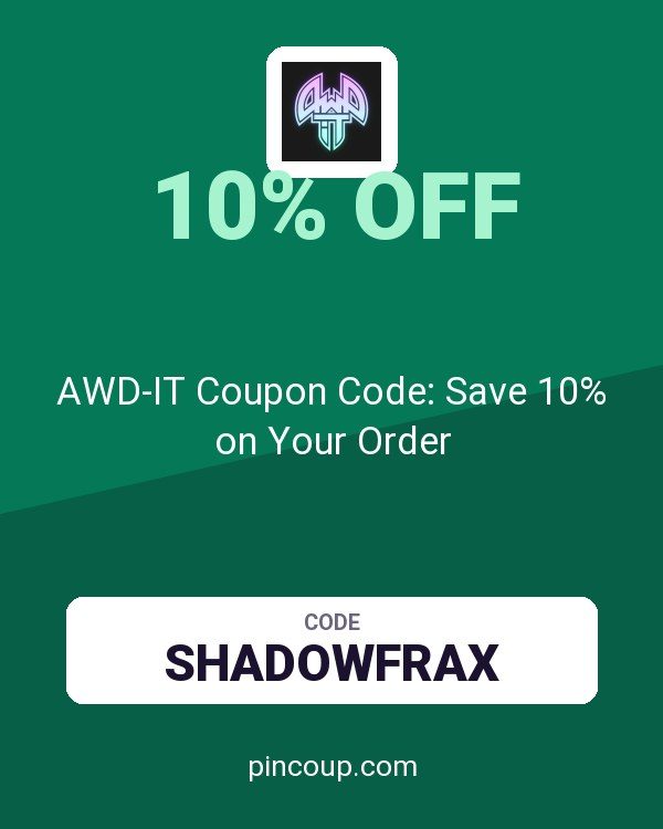 AWD-IT Coupon Code: Save 10% on Your Order