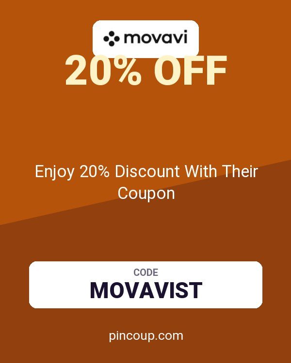 Movavi: Enjoy 20% Discount With Their Coupon