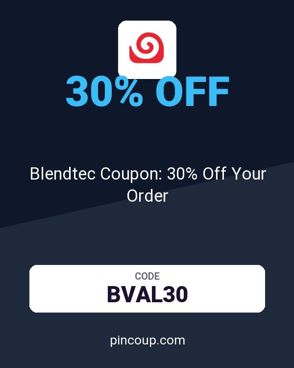 Blendtec Coupon: 30% Off Your Order