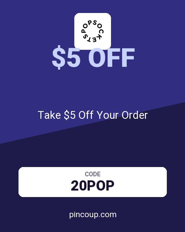 PopSockets coupon: Take $5 Off Your Order