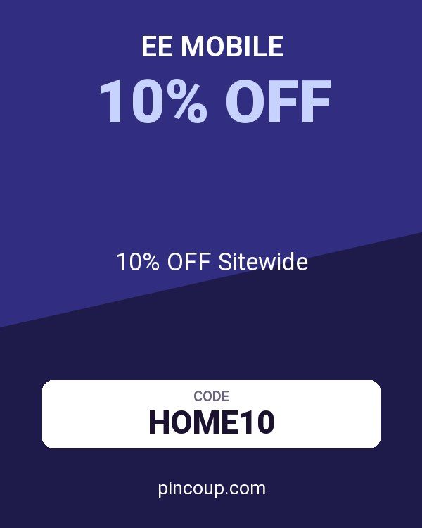 EE Mobile coupon: 10% OFF Sitewide