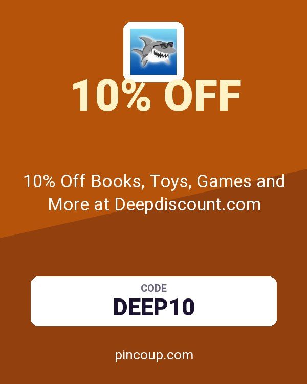 10% Off Books, Toys, Games and More at Deepdiscount.com