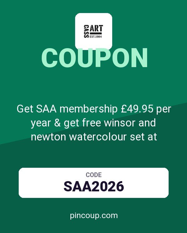 Get SAA membership £49.95 per year & get free winsor and newton watercolour set at Cassart.