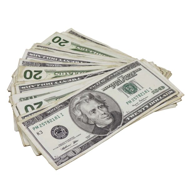 $20 RealAged® 2000 Series Bills - 500 Bills at Prop Money Inc.