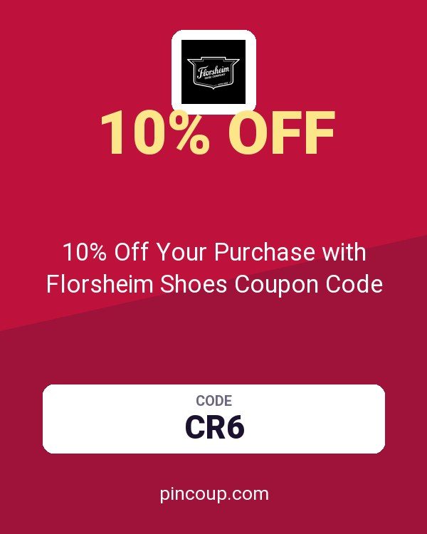 10% Off Your Purchase with Florsheim Shoes Coupon Code