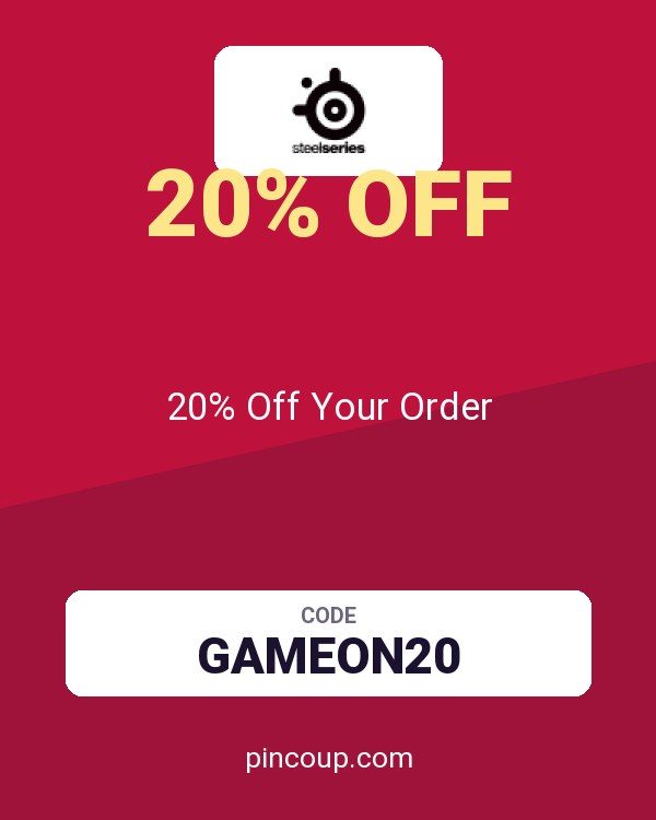SteelSeries coupon: 20% Off Your Order