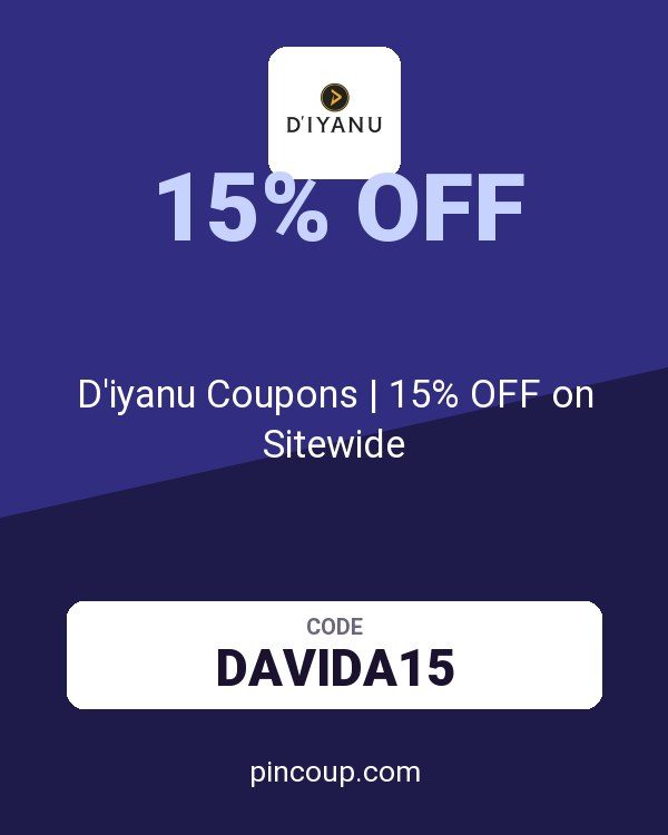 D'iyanu Coupons | 15% OFF on Sitewide