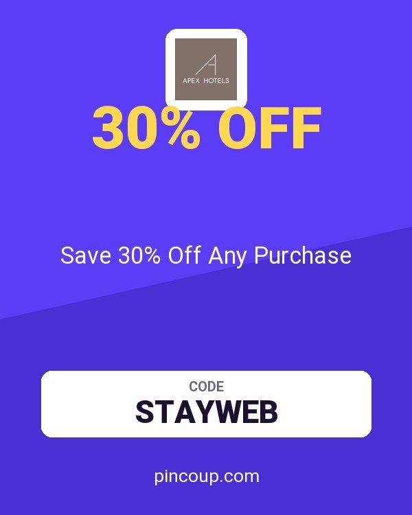 Apex Hotels coupon: Save 30% Off Any Purchase