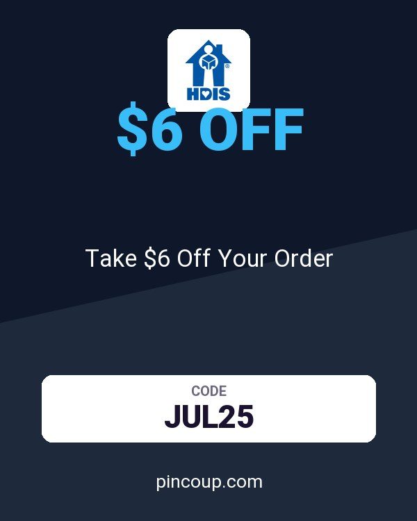 HDIS coupon: Take $6 Off Your Order