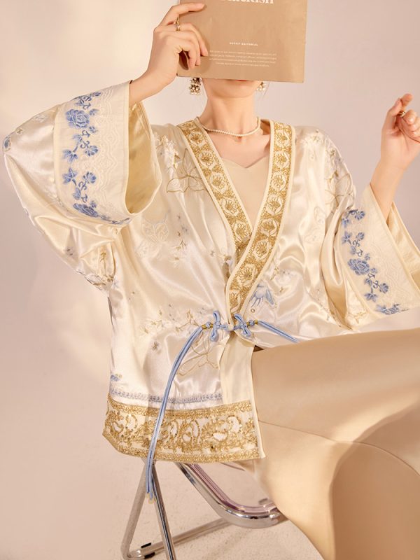 2026 Spring High end New Chinese Butterfly Embroidery Luxury Loose Jacket for Women Jacket Coat Outerwear at AliExpress