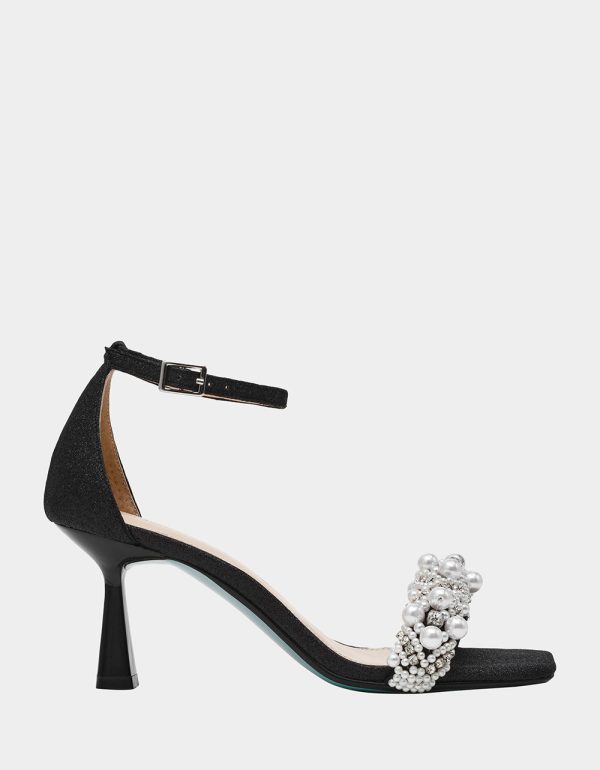 Women's Milo Heels in Black Size 5.5 Betsey Johnson