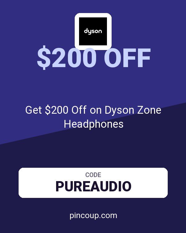 Get $200 Off on Dyson Zone Headphones