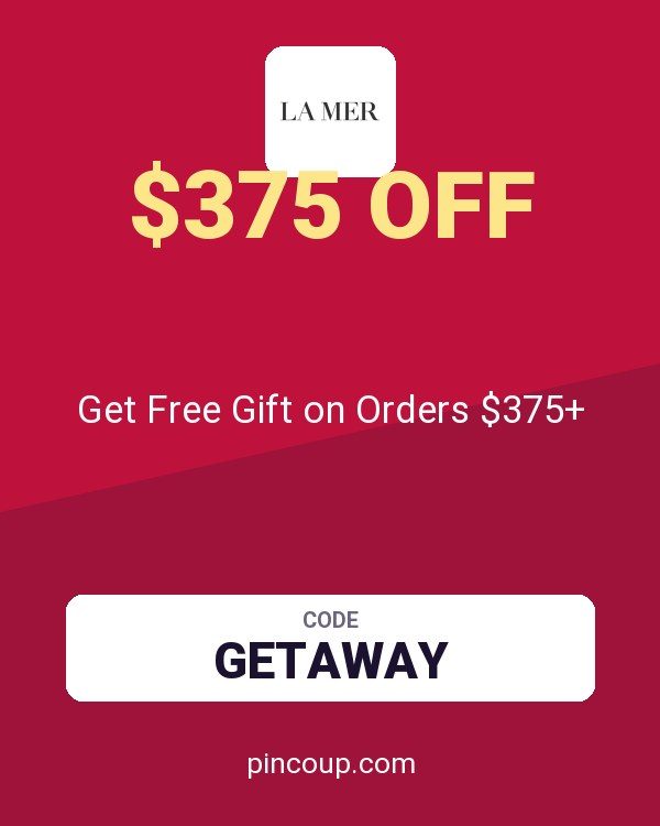 Creme De La Mer coupon: Get Free Gift on Orders $375+
