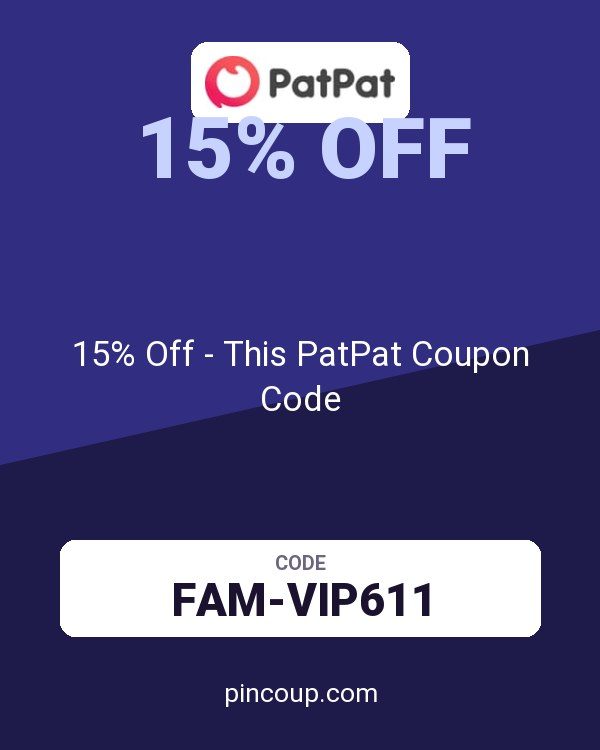 15% Off - This PatPat Coupon Code