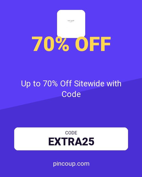 Kate Spade Outlet coupon: Up to 70% Off Sitewide with Code