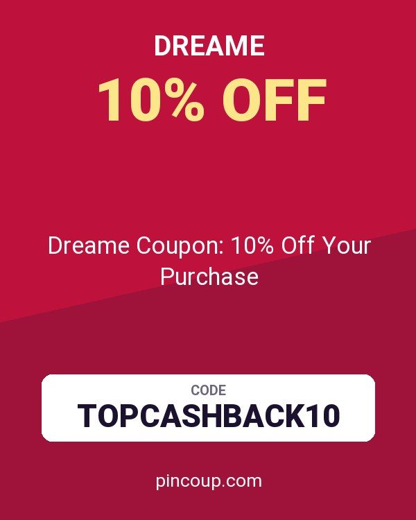 Dreame Coupon: 10% Off Your Purchase