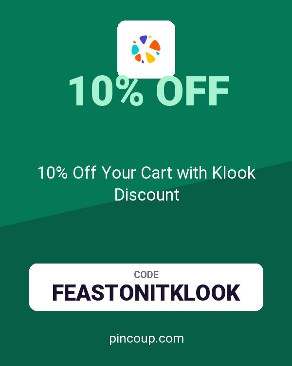 10% Off Your Cart with Klook Discount