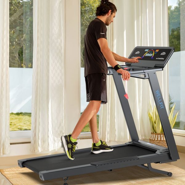 TM029 Pro Treadmill-15% Auto Incline-500LBS-10mph-55Inch Long Running Area at Wellfit Walking Pad&Treadmill