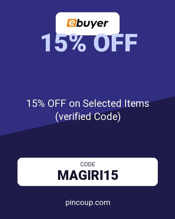 Ebuyer (UK) Limited coupon: 15% OFF on Selected Items (verified Code)