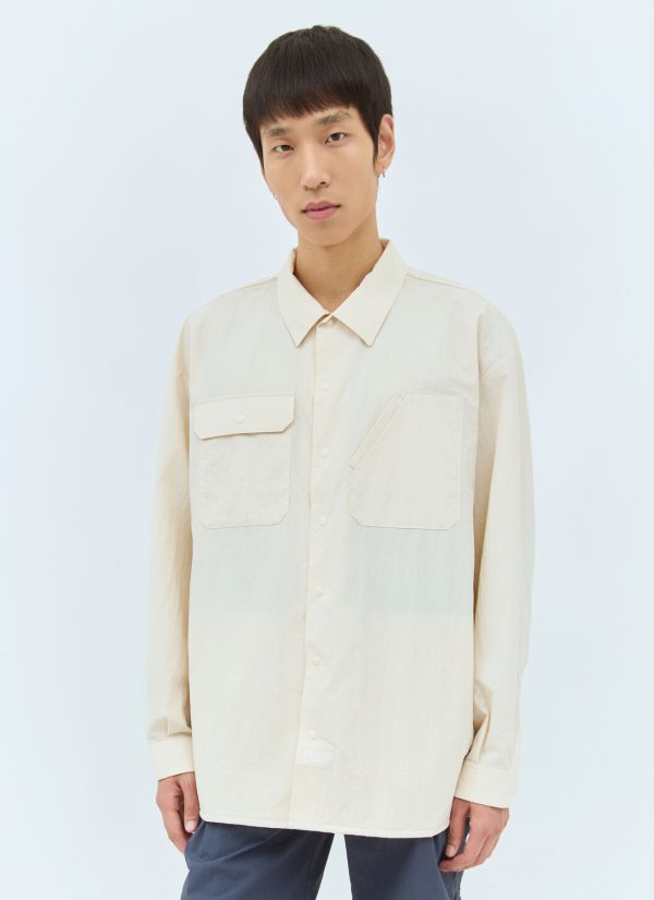 Dickies X Tokyo Design Collective Oversized Work Shirt - Man Shirts Cream M at LN-CC
