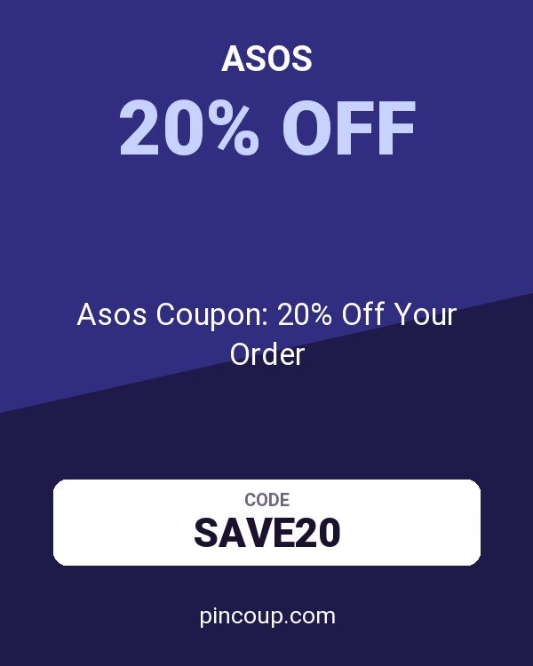 Asos Coupon: 20% Off Your Order