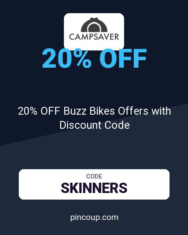 CampSaver.com coupon: 20% OFF Buzz Bikes Offers with Discount Code