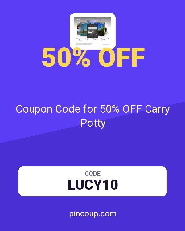 Marriott: Coupon Code for 50% OFF Carry Potty