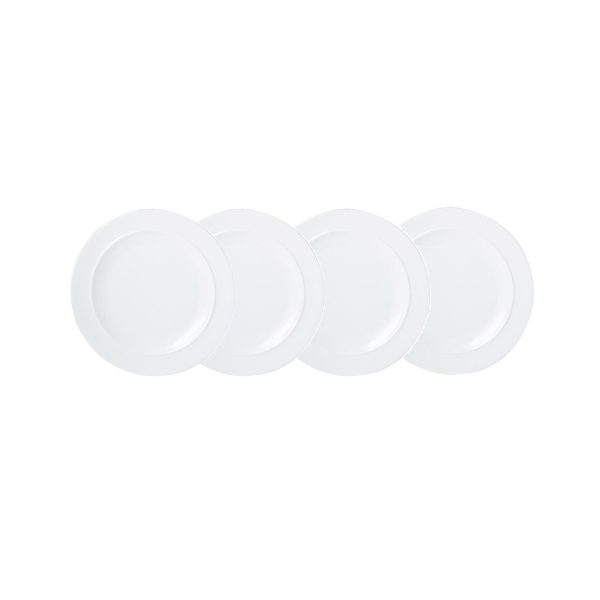 White By Denby Small Plates - Set Of 4 at Denby (US & CA)