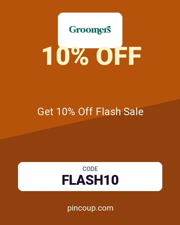 Groomers Online coupon: Get 10% Off Flash Sale