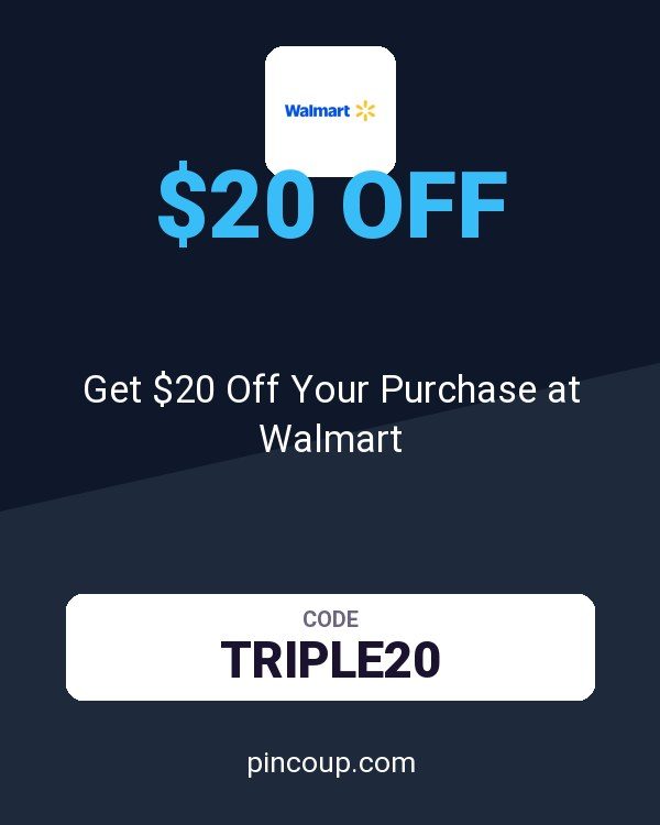 Walmart.com coupon: Get $20 Off Your Purchase at Walmart
