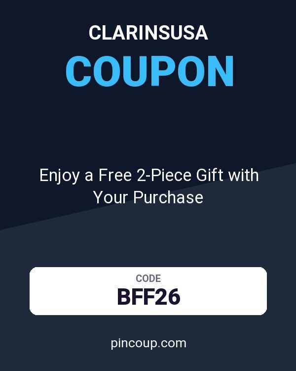 Clarinsusa coupon: Enjoy a Free 2-Piece Gift with Your Purchase