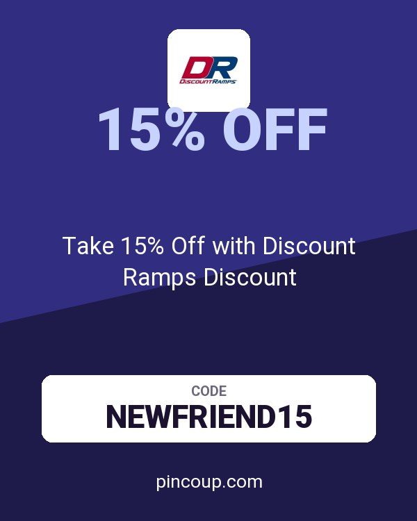 Take 15% Off with Discount Ramps Discount